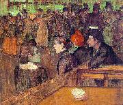  Henri  Toulouse-Lautrec At the Moulin de la Galette Spain oil painting artist